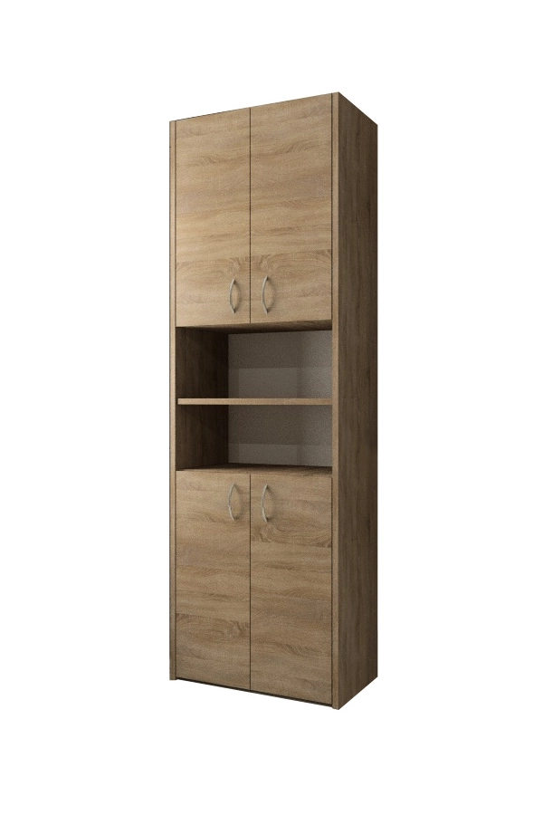 Słupek łazienkowy Adaś 4D sonoma 56 cm